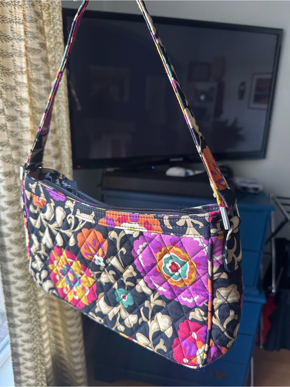 Vera Bradley Quilted Floral Shoulder Bag in Multicolor